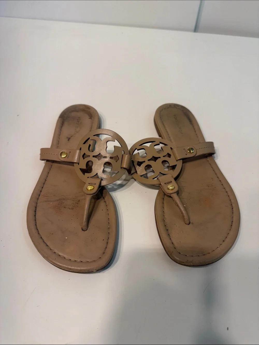 Used Tory Burch sandals / flipflops women’s size 7